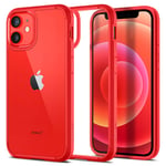 Spigen Ultra Hybrid case compatible with iPhone 12 Mini 2020 - Red
