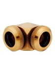 Hydro X Series XF Hardline 90° 12mm OD Gold