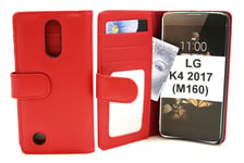 Plånboksfodral LG K4 2017 (M160) (Röd)