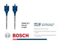 Bosch Expert Flat Bit SelfCut Speed Wood Drill Bits 28mm  1 Pair