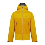 Berghaus Men's Paclite Dynax Gore-Tex Waterproof Shell Jacket, Lightweight, Eco-Friendly, Durable Coat, Lemon Curry/Arrowwood, XXL