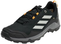 adidas Men's Terrex Eastrail Gore-TEX Hiking Shoes Sneaker, Core Black/Silver/Preloved Yellow, 13.5 UK
