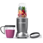 Blender - NUTRIBULLET - NB606DG - 600 W - 2 tasses incluses 700 ml et 500 ml - Gris - Sans BPA