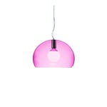 Small FL/Y Suspension 9053, Transparent Pink, Incl. LED 15W E27