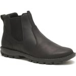 Cat Mens Excursion Chelsea Boot Full Grain Leather in Black Size 7-12