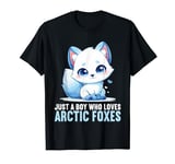 Just a Boy who loves Arctic Foxes Lovers Arctic Fox T-Shirt