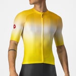 Castelli Aero Race 6.0 Short Sleeve Cycling Jersey - SS22 Maize / Saffron 3XLarge Maize/Saffron