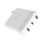 Hyper - Hyperdrive USB-C Hub for MacBook 61W Power Adapter