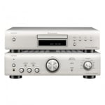 Denon PMA600NE Amp & DCD600NE CD Player Hi-Fi Package Silver