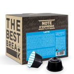 Note d'Espresso - Milk - Capsules- Exclusively Compatible with NESCAFE DOLCE GUSTO Capsule Machines - 13 g x 48