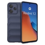 EIDERWOOD Xiaomi Redmi 12 (5G) / Poco M6 Pro (5G) Fleksibelt Plastdeksel - Mørke Blå