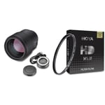 SAMYANG Objectif AF 135mm f/1.8 Compatible avec Sony FE & Hoya HD MkII Protector 82mm