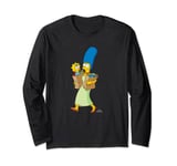 The Simpsons Marge Simpson and Maggie Grocery Run Long Sleeve T-Shirt