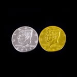 Magic Flipper Coin & Money Trick Props Gold 1