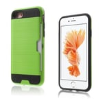 Apple Absalon Borstad Hybrid Skal För Iphone 7 / 8 - Grön