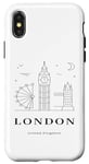 iPhone X/XS UK Cool London England Souvenir Tourist Case
