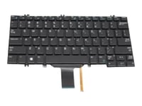 Dell - Ersättningstangentbord För Bärbar Dator - Bakgrundsbelyst - Azerty - Europeisk Franska - Rekonditionerad - För Latitude 3440, 54Xx, 7420 2-In-1, 7430, 75Xx  Precision 34Xx