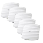 Tp-link Omada Eap245(5-pack) Access-punkter För Trådlösa Nätverk 1750 Mbit/s Vit Strömförsörjning Via Ethernet (poe) Stöd