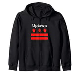 Uptown Washington D.C. NW, Awesome District of Columbia Zip Hoodie