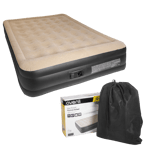 Queen size high raised air bed, luftmadrass