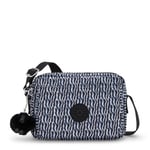 Kipling Abanu M Sac à Bandoulière de Taille Moyenne, Holiday Waves (Bleu)