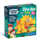 Clementoni 75074 Science & Play Dino Bot Triceratops, Educational and Scientific
