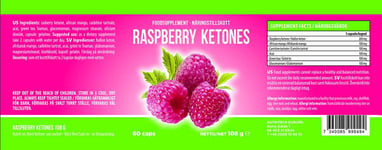 Rasberry Ketone Nutritech 200mg 60 Caps 