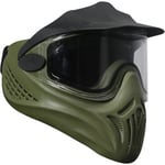 Empire Paintball Vents Helix Skyddsmask med Dubbelglas (Färg: Olive Green Thermal)