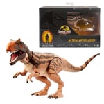 Mattel Jurassic World Jurassic Park Hammond Collection Dinosaur Figure Metriacanthosaurus, Medium Size Dino Detailed Design 17 Articulations, HLT26