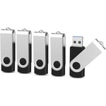 32GB USB 3.0 Flash Drive 5-pack, USB 3.0 Minnestick med LED