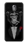 Funny Gangster Mafia Monkey Case Cover For Nokia 3.1