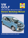 Haynes Workshop manual VW Golf bensin och diesel 20092012