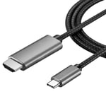 INF USB-C til HDMI-kabel 4K - 2 meter
