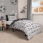 Football Duvet Cover Set Reversible Kids Bedding Quilt Pillowcase