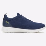 Hush Puppies Good Shoe Lace Womens Lightweight Workout Trainers Navy