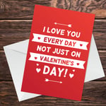 Funny Valentines Day Card For Husband Wife Boyfriend Girlfriend Joke Card