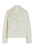 Vila Viebba L/S New Short Jacket Beige