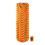 Klymit Unisex's, 06I2OR02CEU, Orange, Insulated Static V Lite Sleeping Pad, One Size