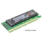 Adapter card NGFF ¿ carte d'adaptation M.2 NVME AHCI SSD à PCI-E 3.0x4x16, pour XP941 SM951 PM951 A110 m6e 960 EVO SSD