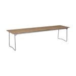 Grythyttan Stålmöbler Bänk 9 bänk Teak-170 cm-varmförzinkad