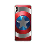 ERT Group Original Marvel Coque de Protection pour Captain America 025 iPhone X/XS Multicolore