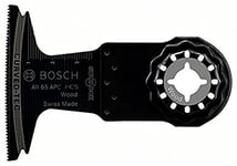 Bosch Professional 5x Lames plongeante HCS AII 65 APC Wood (pour bois tendre, 40 x 65 mm, Accessoire Outil multifonction)