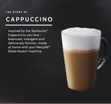 Starbucks Dolce Gusto Cappuccino -kahvikapseli, 12 kpl, 3-PACK