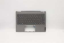 Lenovo ThinkBook 13s-IWL Keyboard Palmrest Top Cover French Silver 5CB0U43277