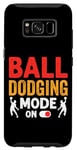 Galaxy S8 Funny Dodgeball game Design for a Dodgeball Player Case
