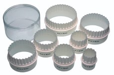 Double Edged Plastic Biscuit/Pastry Cutter Set, Display Boxed