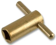 Brass Radiator Key Used For Bleeding Radiators 27x23 Mm