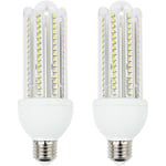 Lampes ampoule led 23W lumière froide basse consommation E27 6400 k 2 pièces