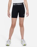 Nike Pro Dri-FIT shorts (13 cm) til store barn (jente)