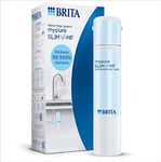 BRITA mypure SLIM V-MF water filter system with 1x filter cartridge (8000 Litre)-under the sink filter for your tap for 99.999 Percent, bacteria-free water with advanced taste